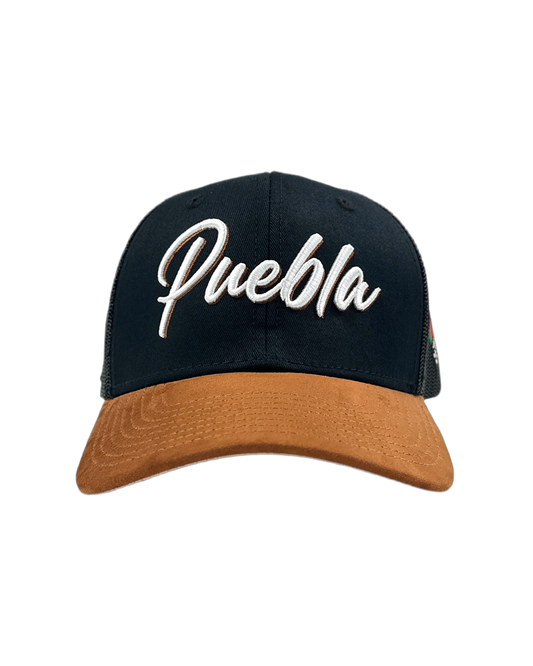 Puebla Brown-Tan Trucker